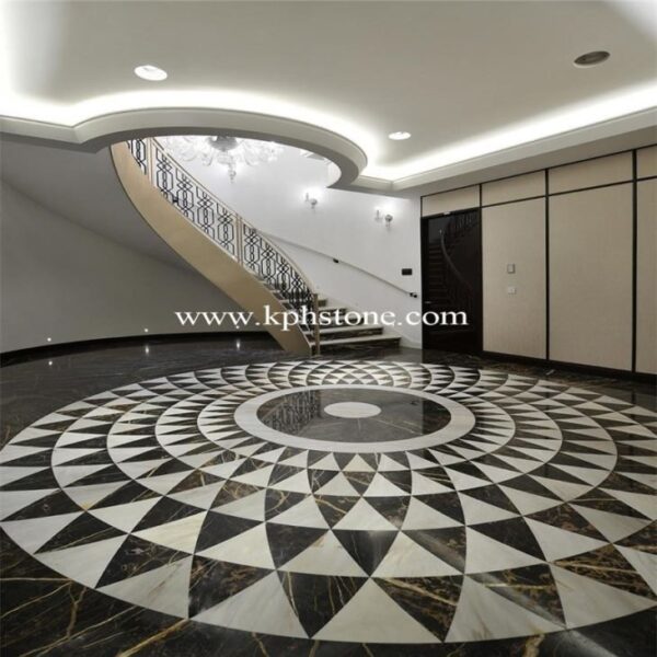 cream marfil marble waterjet medallions for41403471947 1663303013359