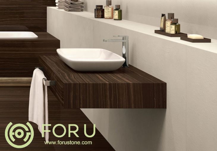 eramosa brown marble  bathroom vanity tops