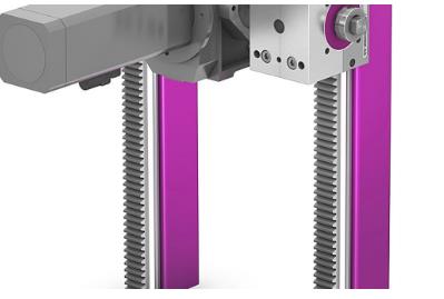 spur linear gear tooth rack for sliding systems