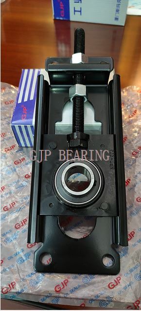 adjustable plate with tensioner bearing unit