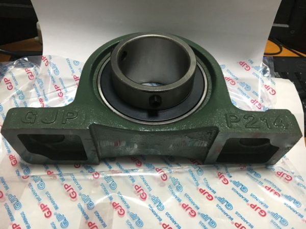 pillow block bearing for fabric inspection machine