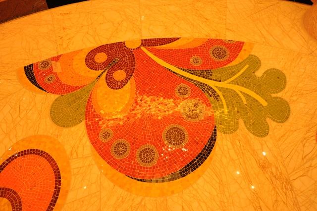Marble Mosaic Mixed Colors Wynn's Hotel Indoor Floor Design Mosaic Small Suihua Series