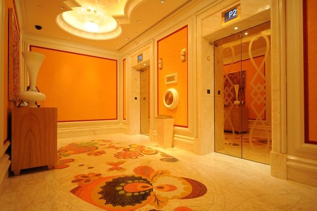 Marble Mosaic Mixed Colors Wynn's Hotel Indoor Floor Design Mosaic Small Suihua Series
