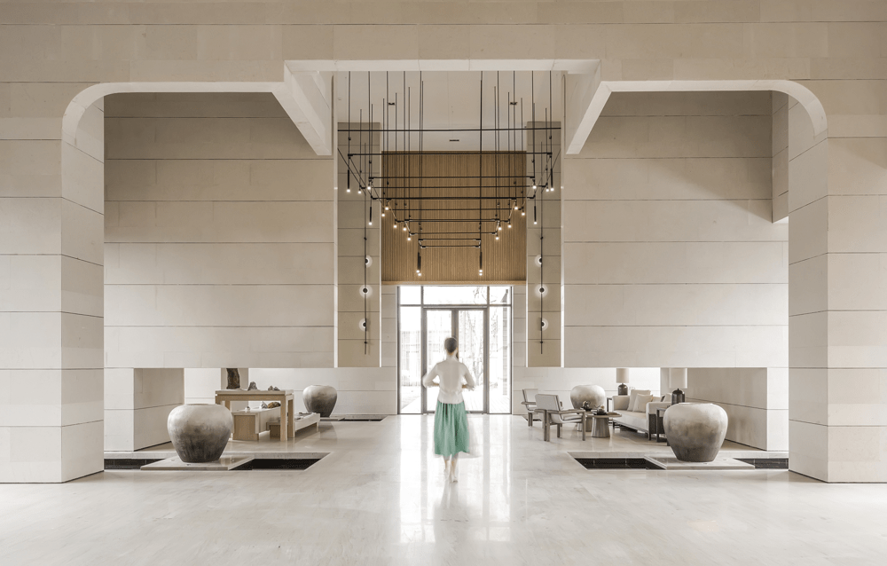 Moca Cream Limestone Projects | Oriental Interior Design Aesthetics ...