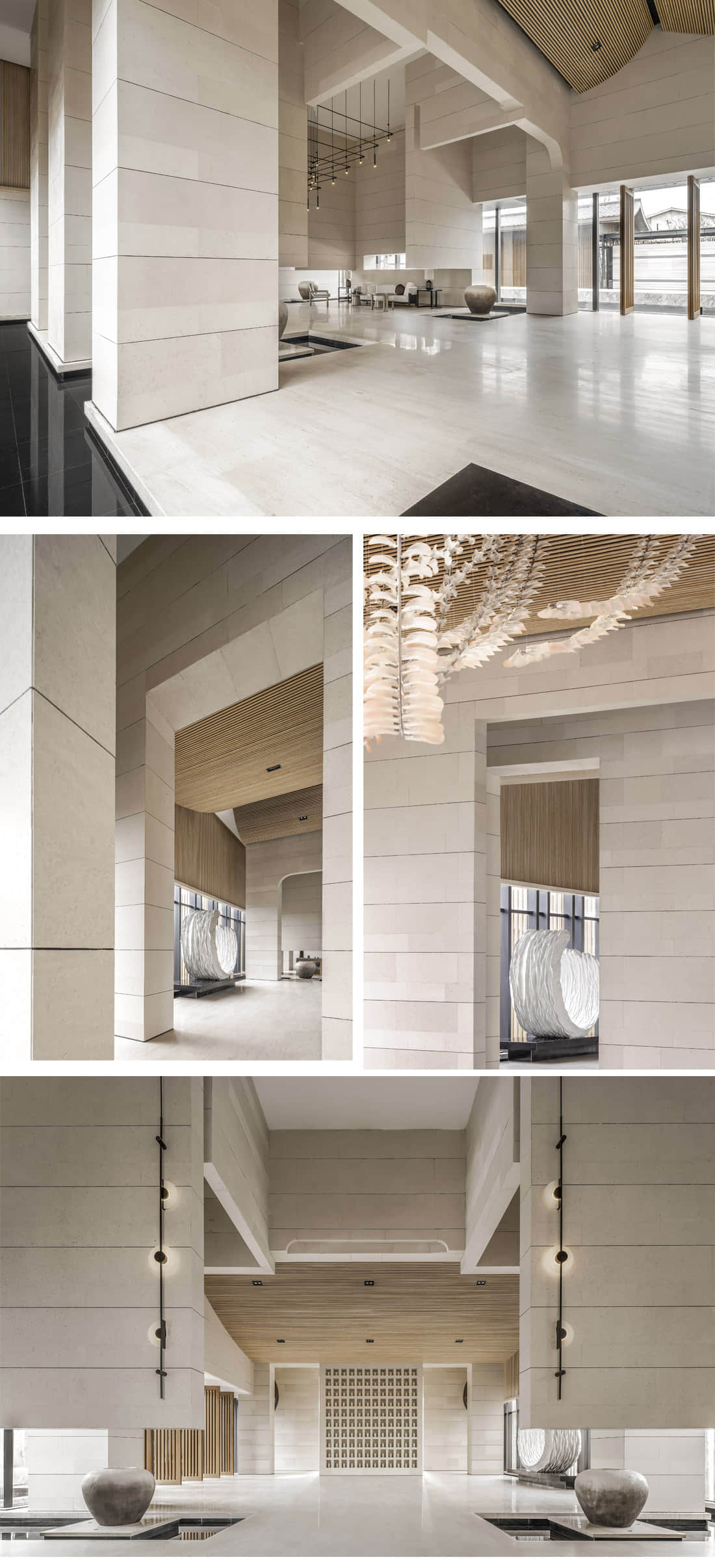 Moca Cream Limestone Cladding Projects