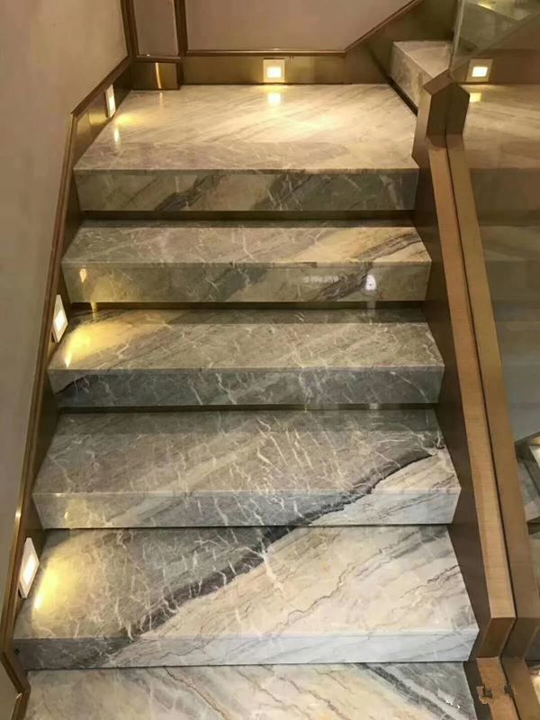 How to design marble stairs