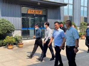 Leaders of Yantai CPPCC visited the company for research and guidance
