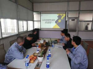 Warm welcome (Nanyang Laotao Auto Evacker Co., Ltd. SQE visits to Shandong KNT Oil Seal Co., Ltd. to guide the work