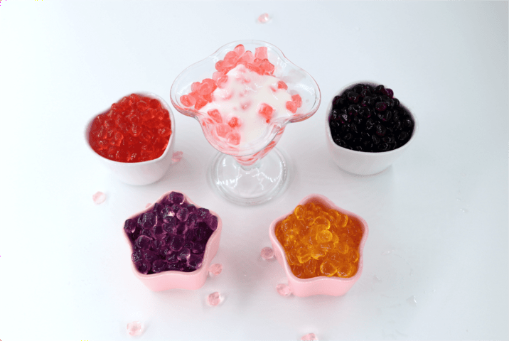Agar Jelly with Different Flavor