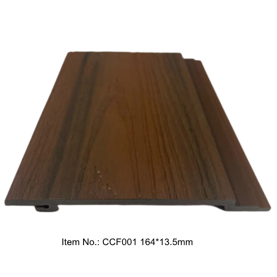 wood plastic composite solid decking