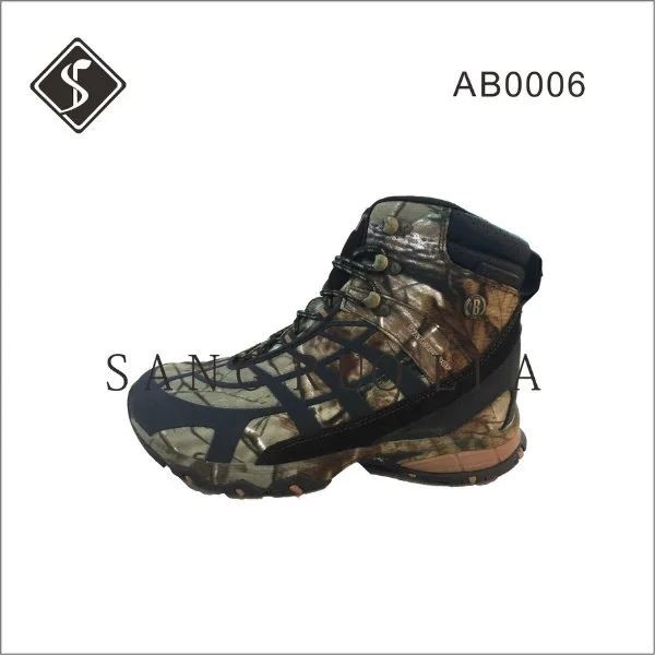Suede Leather Sports Safety Waterproof Hiking Outdoor Work Shoes