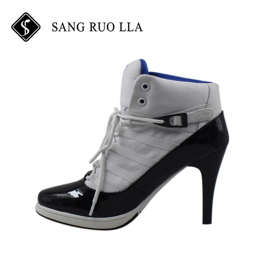 High Heel PVC Sole Women Sport Shoes for Running Shoes