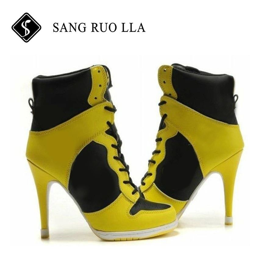 New European Fashion Fluorescent Zapatos De Mujer Summer Stiletto High Heels for Women Pumps Shoes