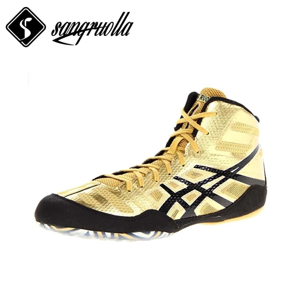 Rare Sweep Chinese Combat Speed Wrestling Boxing Shoes for Men