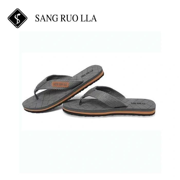Happy Slide PVC Latest Ladies Sandals Design Flat Sandal Women Custom Slipper