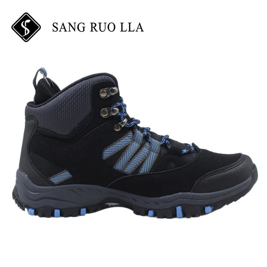 Mens Climbing Mountain Boots Outdoor Waterproof Anti-Slip Trekking Mountaineer Shoes Man Hiking Shoe