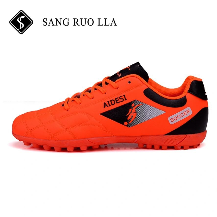 Jinjiang Wholesale Boy's Football Shoes, High quality Football Shoes for Kids, Soft Flat Soccer Shoes