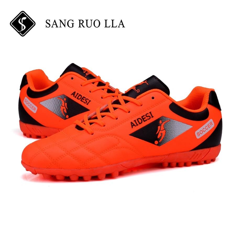 Low Price Kids Turf Soccer Shoes, Boys Soccer Boots, Young Children Football Shoes Factory Custom