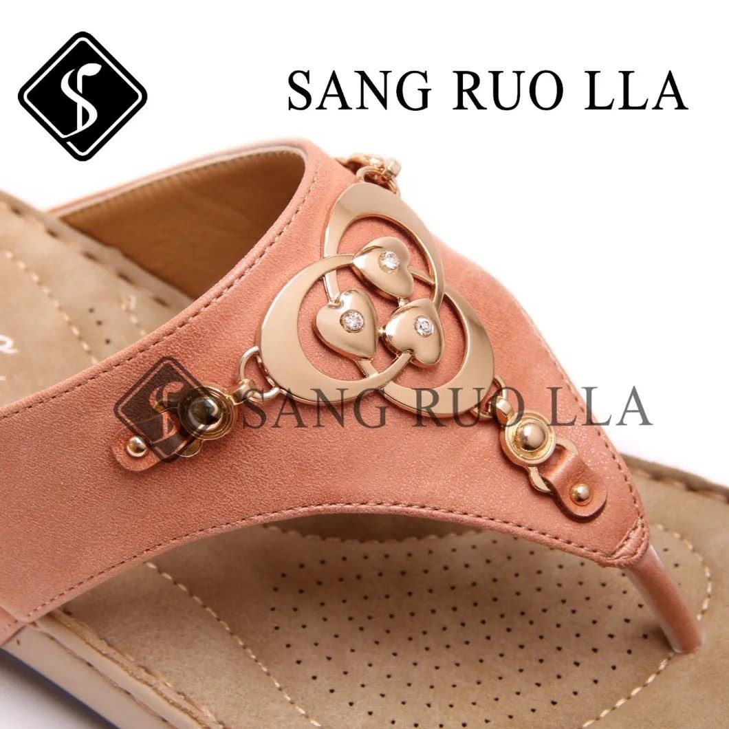 New Flat Bottomtowing, Fabric Classic Monogram Inside Ladies Sandals Lady Slippers Fashion Shoes Women Slippers 20s2056