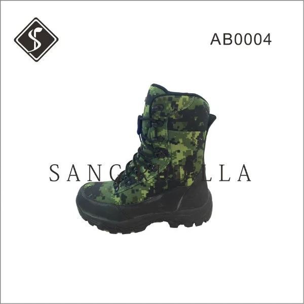 Russia Army Style All Leather Military Boots
