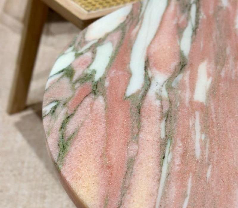 Pink Marble Coffee Table China Marble, Granite, Quartzite, Agate