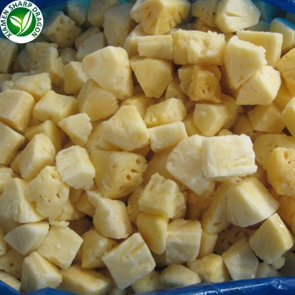 supply line wholesale price frozen pineapple in bulk sliced/cut