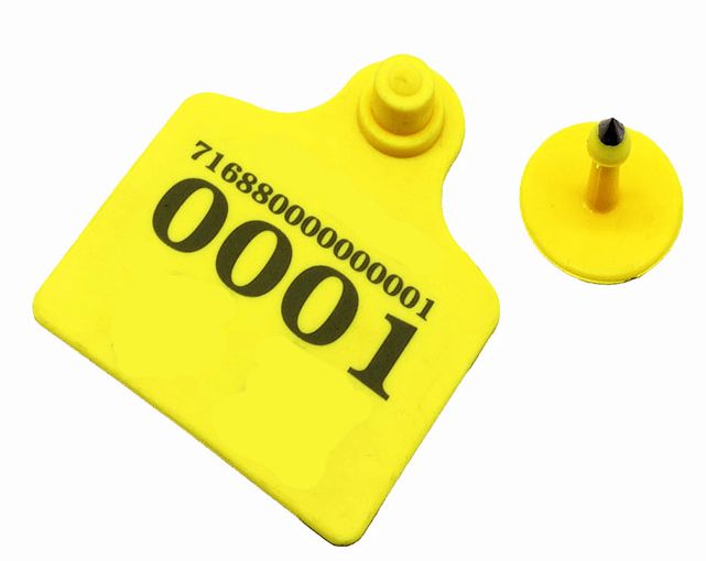 UHF RFID ušní štítek pro skot