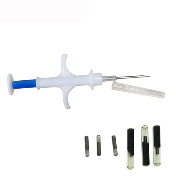 RFID Animal Syringe Glass Tube Tag with Microchip