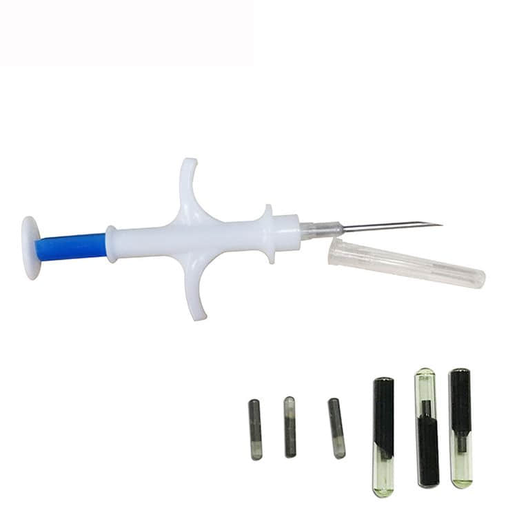 RFID Animal injekčná striekačka Glass Tube Tag s mikročipom