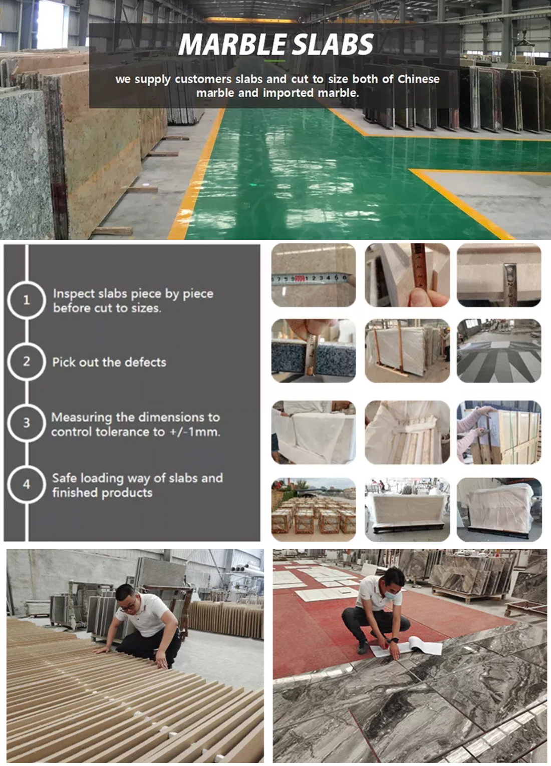 Chinese Leading Natural Marble Slabs and Tiles Factory | FOR U STONE