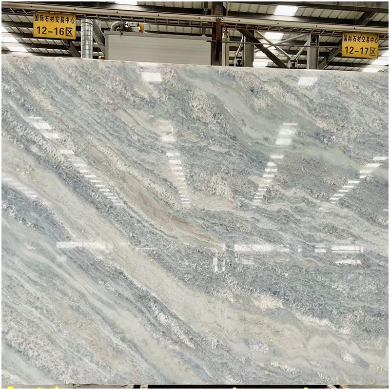 Calcite Blue Marble Polished Slabs