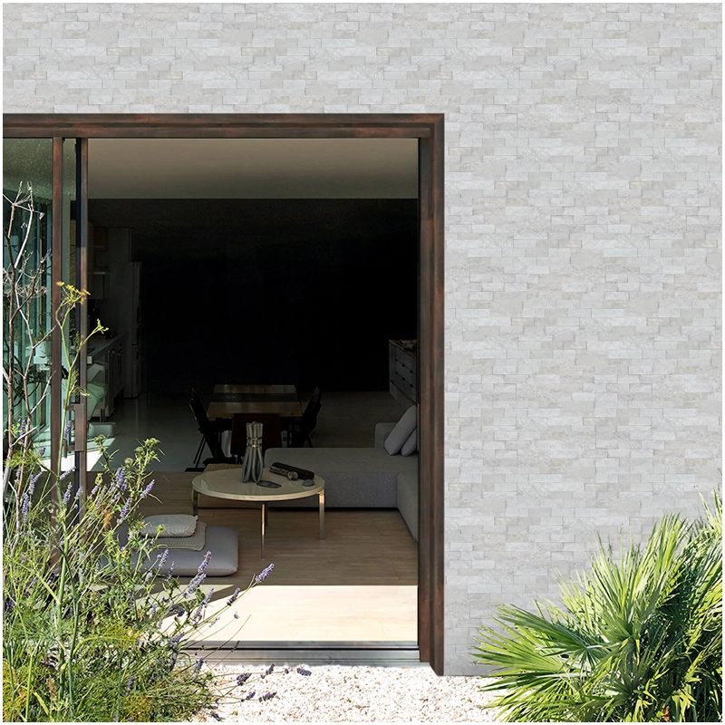 Limestone External Stacked Panel Projects For a Villa
