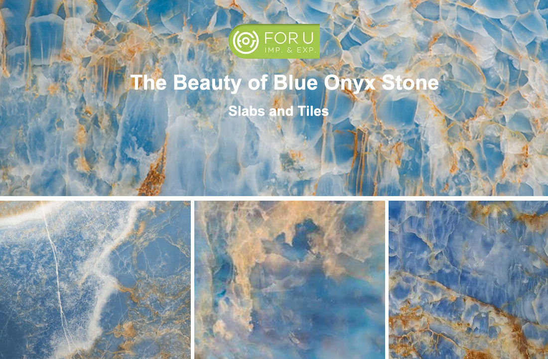 Blue Onyx Marble Stone