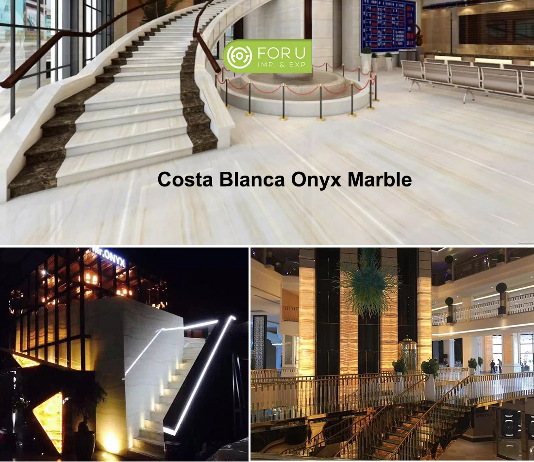 Costa Blanca Onyx Marble Projects