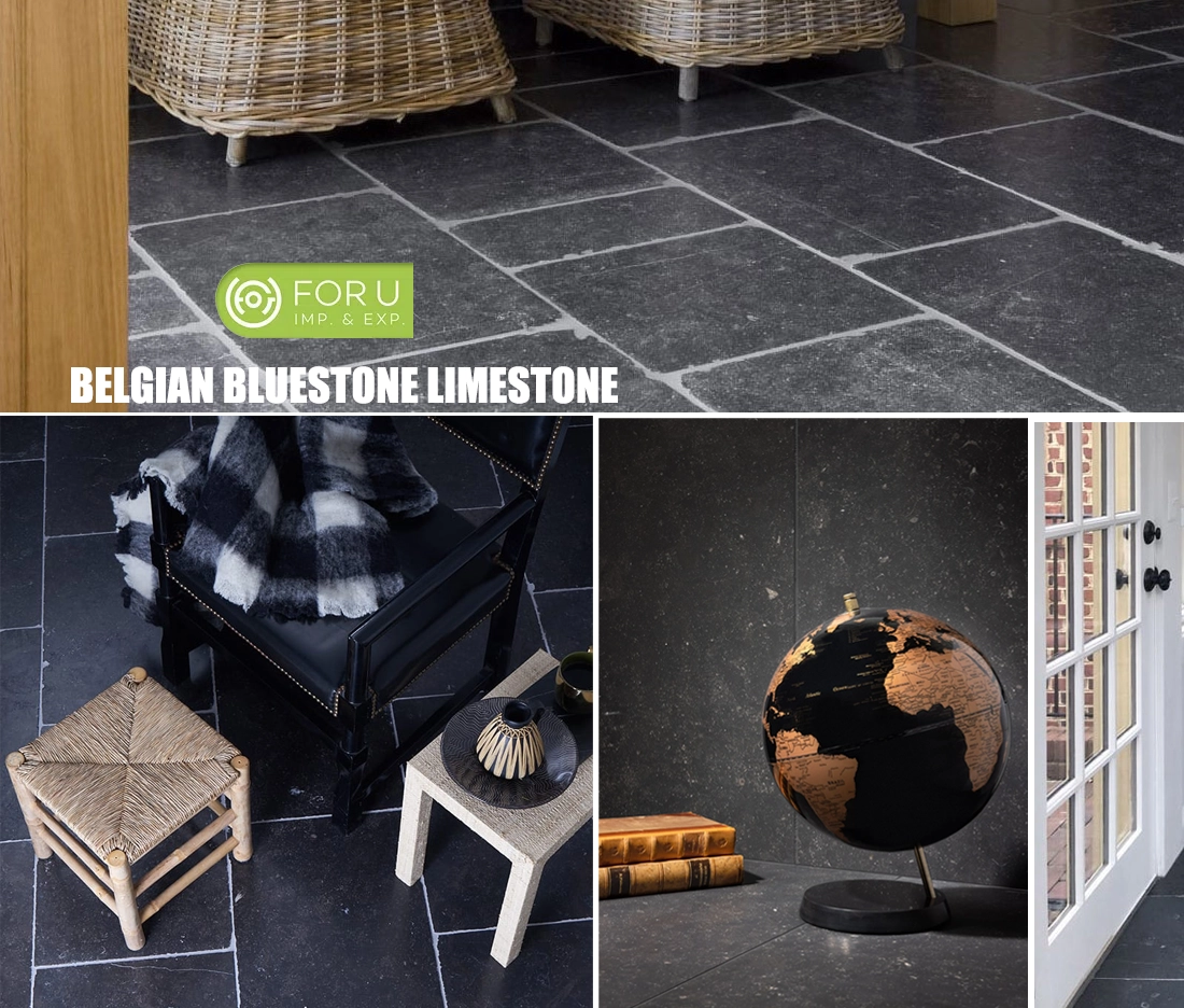 Belgian Bluestone Flooring and Cladding Tiles FOR U STONE