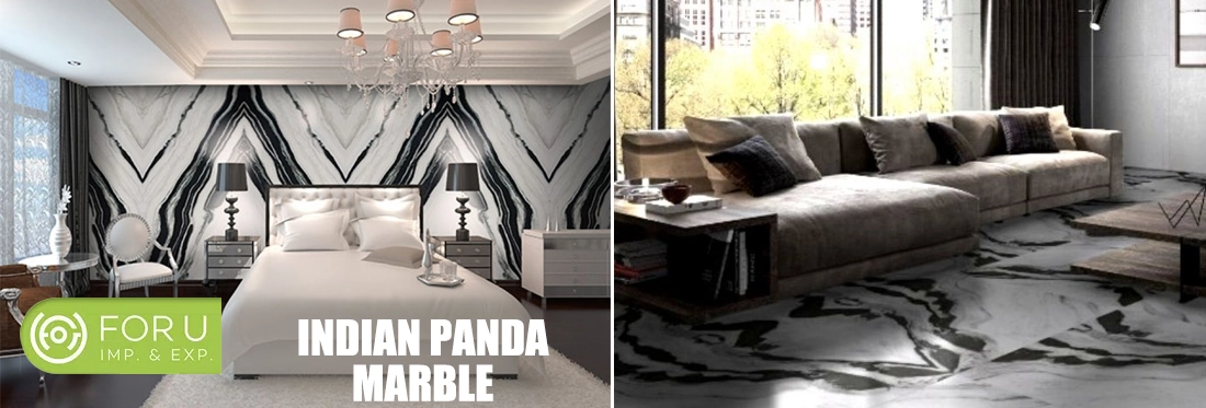 Indian Panda Marble Floor and Wall Projects FOR U STONE
