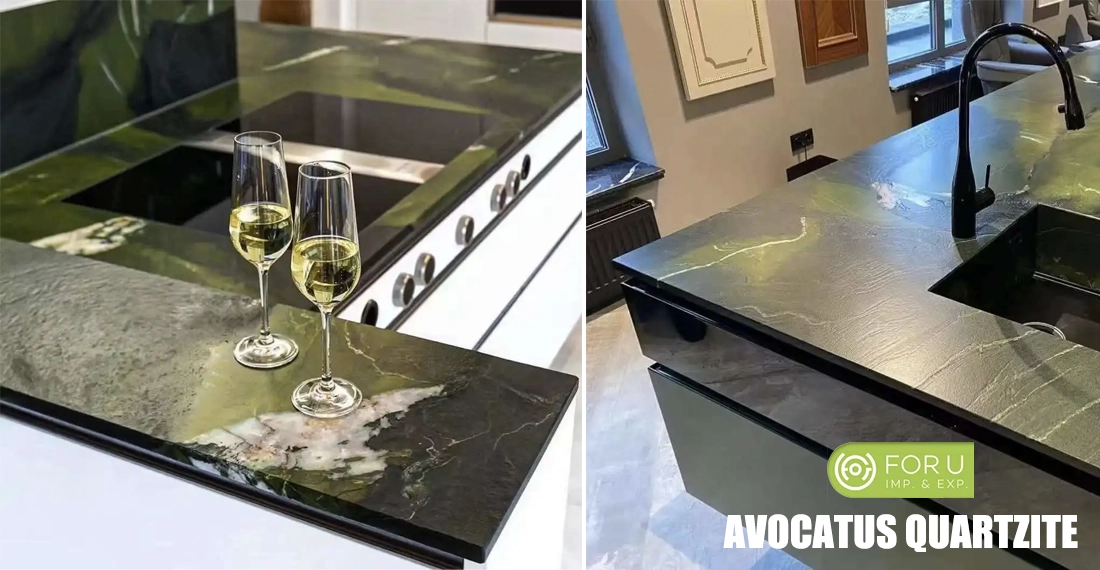 Avocatus Quartzite Kitchen Countertops Designs FOR U STONE