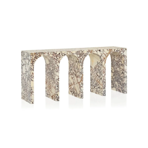 Marble Console Table - marble