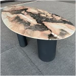 Pink Marble Table