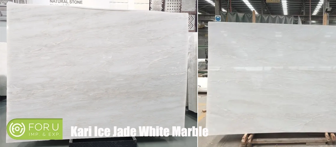 Kari Ice Jade Marble Slabs FOR U STONE