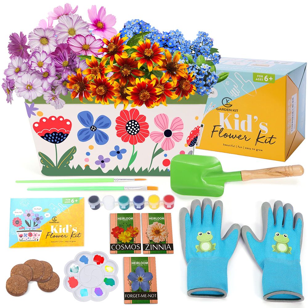 Paint And Plant Flower Growing Kit Instructions China Leading Growing
