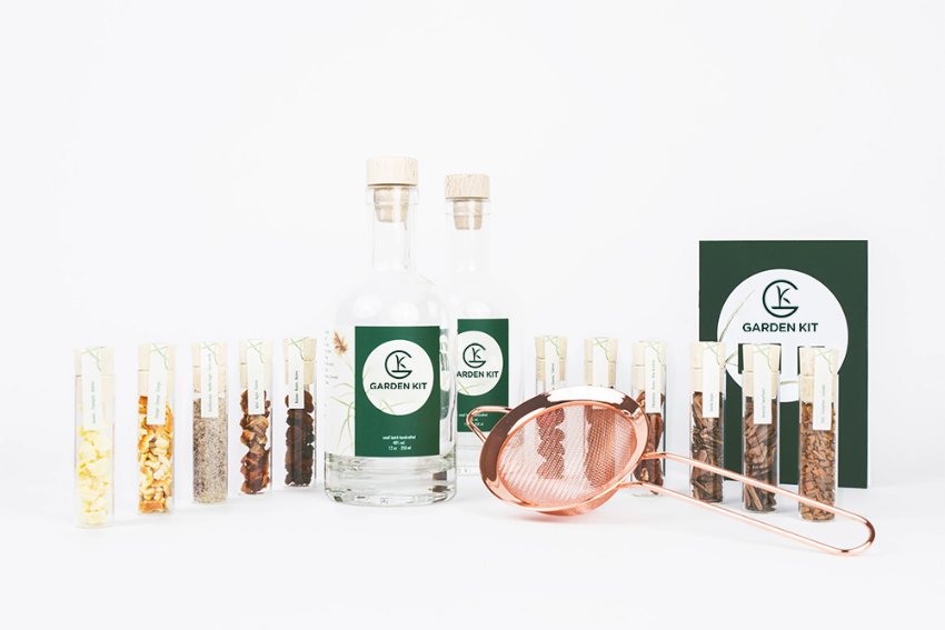 Kit pour rhum aromatisé  Faites vos propres infusions d'alcool