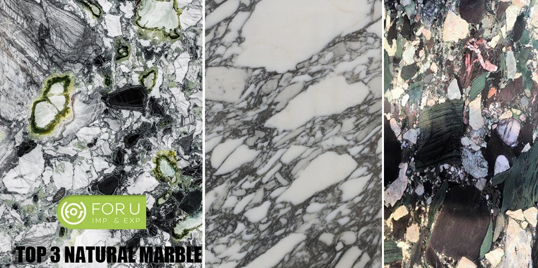 Top Natural Marbles from FOR U STONE