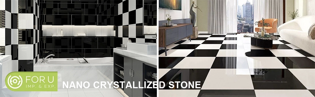 Nano Crystallized Stone Floor and Wall Tiles Projects FOR U STONE