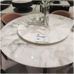 Round Quartzite Dining Table