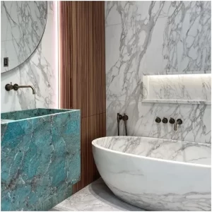 Luxury Marble and Quartzite Bathroom Designs FOR U STONE