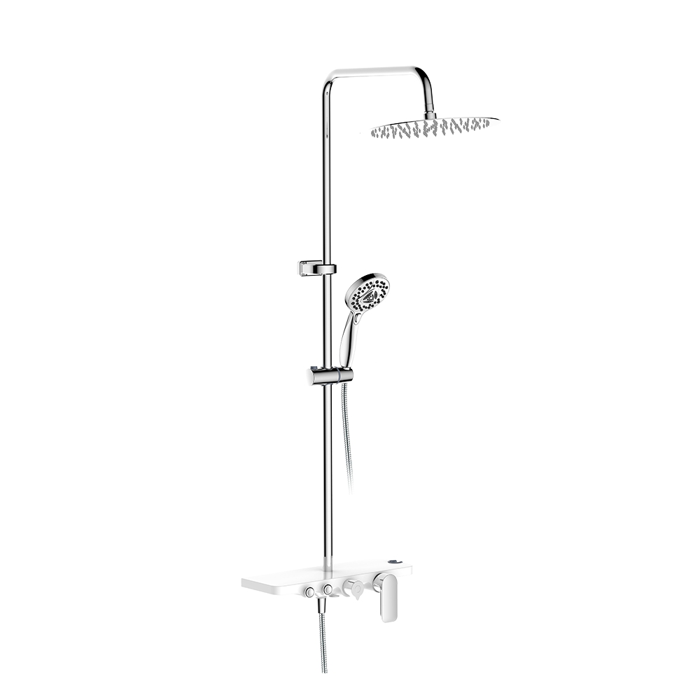 How to choose a bath shower column: buying guide