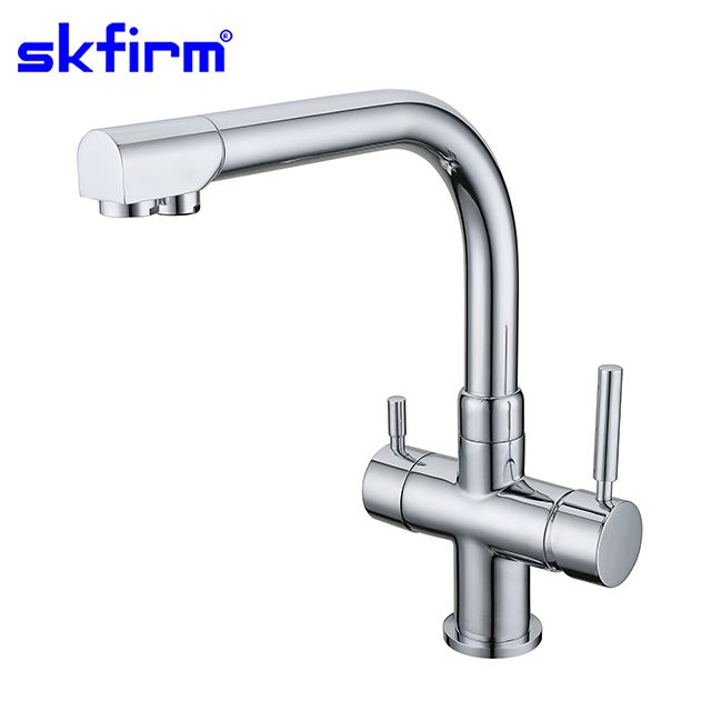 How is a black kitchen 3-way faucet different from a normal faucet?