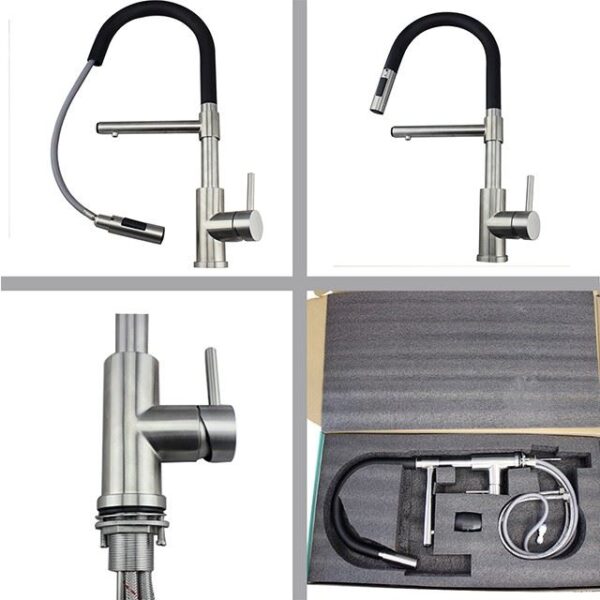 faucet factory wholesale 304 pull down spray16138686495 1663640635471