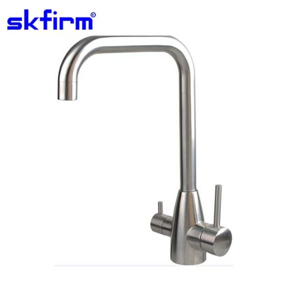 Stainless Steel SUS#304 3 way kitchen mixer tap Filter Purifier